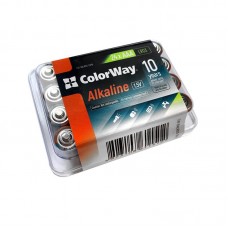 Батарейка ColorWay Alkaline Power AAA/LR03 Plactic Box 24шт (CW-BALR03-24PB)