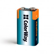 Батарейка ColorWay Alkaline Power Krona/6LR61 BL 1шт (CW-BA6LR61-1BL)