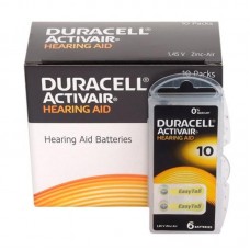 Батарейка Duracell Activair 10 BL 6 шт (для слухових апаратів) (4202)