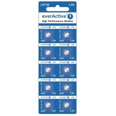 Батарейка everActive LR736 (LR41/G3) BL 10шт (everActive LR736)