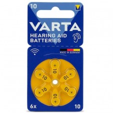 Батарейка Varta 10 PR70 BL 6 шт. (для слухових апаратів) (5130)