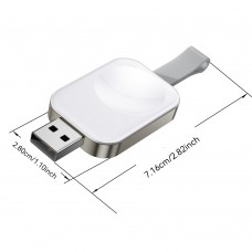 Бездротовий зарядний пристрій Essager Yibay Smart Watch Wirless Charger White (EWXA-YB02-Z)