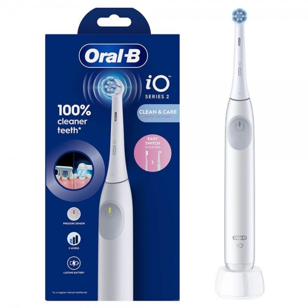 Зубна електрощітка Braun Oral-B iO Series 2 iOS2.1C9.0 White Sensi Edition (iO Series 2 iOS2.1C9.0 White Sensi Edition)