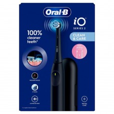 Зубна електрощітка Braun Oral-B iO Series 2 iOS2.1D9.2K Black (iO Series 2 iOS2.1D9.2K Black + футляр)