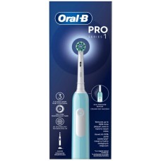 Зубна електрощітка Braun Oral-B Pro1 D305.513.3 CrossAction Caribbean Blue (D305.513.3 CrossAction Caribbean Blue)