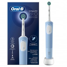 Зубна електрощітка Braun Oral-B Vitality D103.413.3 Pro Protect X Clean Cross Action Blue (D103.413.3 PRO Protect X Clean Vapor Blue)