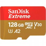 Карта пам`ятi MicroSDXC 128GB UHS-I U3 R190/W90MB/s SanDisk Extreme V30 + SD-адаптер (SDSQXAA-128G-GN6AA) Карта пам`ятi MicroSDXC 128GB UHS-I U3 R190/W90MB/s SanDisk Extreme V30 + SD-адаптер (SDSQXAA-128G-GN6AA)