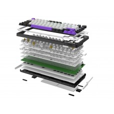 Клавіатура Hator Hellyberry HK75 White/Violet (HK75)