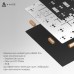 Клавіатура бездротова Ajazz AK820 Pro Flying Fish Switch Black RGB With Screen (AK820PRO-FF-BGY)