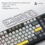 Клавіатура бездротова Ajazz AK980 V2 Gift Switch V2 Black (AK980-V2-G-BGY) Клавіатура бездротова Ajazz AK980 V2 Gift Switch V2 Black (AK980-V2-G-BGY)