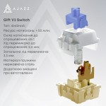 Клавіатура бездротова Ajazz AK980 V2 Gift Switch V2 Black (AK980-V2-G-BGY) Клавіатура бездротова Ajazz AK980 V2 Gift Switch V2 Black (AK980-V2-G-BGY)
