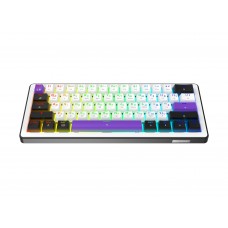 Клавіатура бездротова Hator Hellyberry HK60 Wireless White/Violet (HK60_wireless)