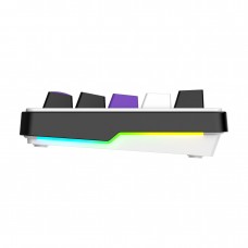 Клавіатура бездротова Hator Hellyberry HK60 Wireless White/Violet (HK60_wireless)
