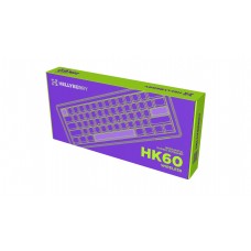 Клавіатура бездротова Hator Hellyberry HK60 Wireless White/Violet (HK60_wireless)