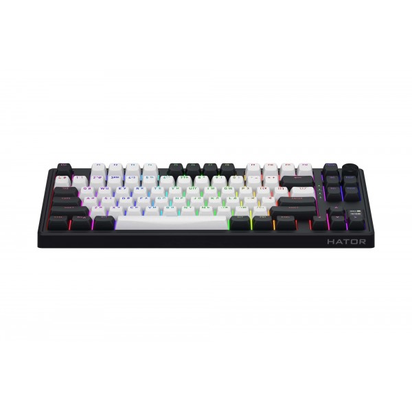 Клавіатура бездротова Hator Skyfall 80 MAG Ultima 8K Wireless White/Black (HTK3880UA)
