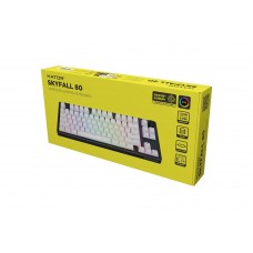 Клавіатура бездротова Hator Skyfall 80 Wireless Black/White (HTK3180UA)
