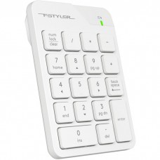 Клавіатура цифрова A4Tech Fstyler FGK21C White (FGK21C (White))