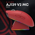 Миша бездротова Ajazz AJ139 V2 Red (AJ139-V2-MC-R) Миша бездротова Ajazz AJ139 V2 Red (AJ139-V2-MC-R)