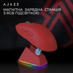 Миша бездротова Ajazz AJ139 V2 Red (AJ139-V2-MC-R) Миша бездротова Ajazz AJ139 V2 Red (AJ139-V2-MC-R)