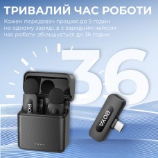 Мікрофон BOYA BY-V3 combo Type-C/Lightning Black (BY-V3 combo)