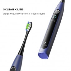 Розумна зубна електрощітка Oclean X Lite Blue (6970810555974)