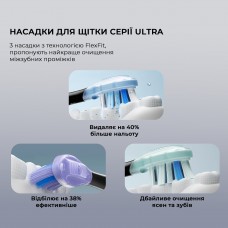 Розумна зубна електрощітка Oclean X Pro 20 Set Electric Toothbrush Black (6970810556964)