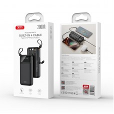 Універсальна мобільна батарея XO PR279 20000mAh 10W Black (PR279.black)