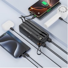 Універсальна мобільна батарея XO PR280 30000mAh 10W Black (PR280.black)