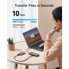 USB-хаб Anker USB-C 8-в-1 Black (A83830A2)