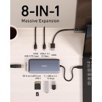 USB-хаб Anker USB-C 8-в-1 Black (A83830A2)