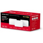 WiFi Mesh-система Mercusys Halo H80X 3-pack (HALO-H80X-3-PACK) WiFi Mesh-система Mercusys Halo H80X 3-pack (HALO-H80X-3-PACK)