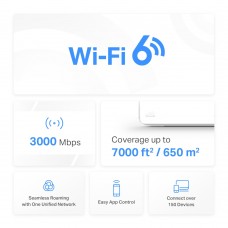 WiFi Mesh-система Mercusys Halo H80X 3-pack (HALO-H80X-3-PACK)