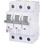 Автоматичний вимикач ETI ETIMAT 6 3p C 20А (6 kA) (2145517)
