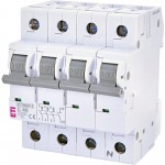 Автоматичний вимикач ETI ETIMAT 6 3p+N C 40 А (6 kA) (2146520)