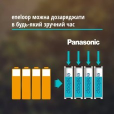 Акумулятори Panasonic Eneloop AA/HR06 NI-MH 2000 mAh BL 4 шт (BK-3MCDE/4CP)