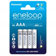 Акумулятори Panasonic Eneloop AAA/HR03 NI-MH 800 mAh BL 4 шт (BK-4MCDE/4CP)