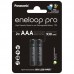 Акумулятори Panasonic Eneloop Pro AAA/HR03 NI-MH 930 mAh BL 2 шт (BK-4HCDE/2CP)