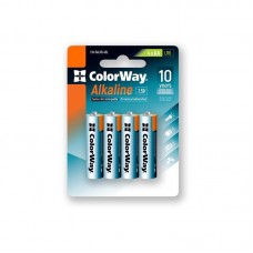 Батарейка ColorWay Alkaline Power AA/LR06 BL 4шт (CW-BALR06-4BL)