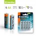 Батарейка ColorWay Alkaline Power AA/LR06 BL 4шт (CW-BALR06-4BL)