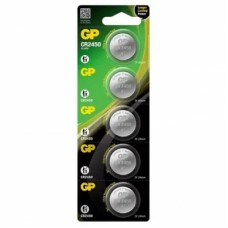 Батарейка GP Batteries CR-2450 3B Lithium 5шт (CR2450-2CPU5) (CR2450-8U5)