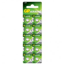 Батарейка GP Batteries LR41 1.5B Alkaline 10шт (GP192F-2C10) (GP192-U10)