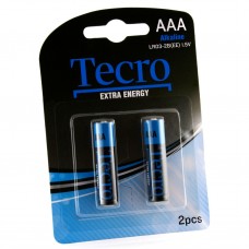 Батарейка Tecro Extra Energy Alkaline AAA/LR03 BL 2 шт (LR03-2B(EE))
