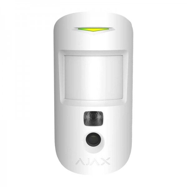 Бездротовий оповіщувач руху з камерою Ajax MotionCam HDR (PhOD) White (119282.310.WH1) (MotionCam HDR (PhOD) Jeweller white)