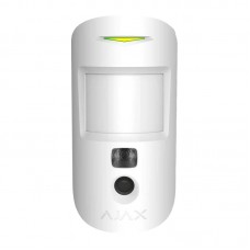 Бездротовий оповіщувач руху з камерою Ajax MotionCam HDR White (117744.307.WH1) (MotionCam HDR white)