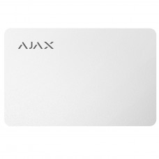 Безконтактна картка Ajax Pass White (10pcs) (38222.89.WH) (23500.89.WH)