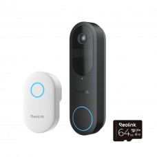 Відеодзвінок Reolink D340B (Video Doorbell Wi-Fi/АКБ) (D340B)