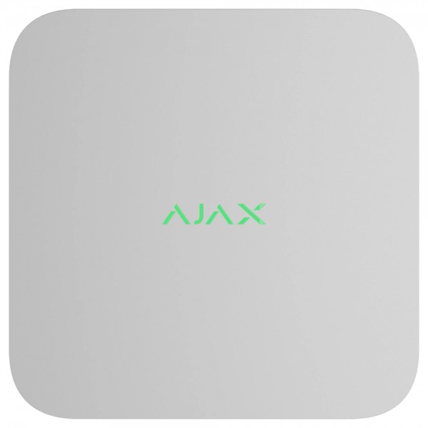 Відеореєстратор Ajax NVR DC (8ch) White (Ajax NVR DC (8ch) white)