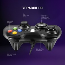 Геймпад GamePro MG310B Black (MG310B)