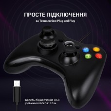 Геймпад GamePro MG310B Black (MG310B)