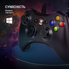 Геймпад GamePro MG310B Black (MG310B)